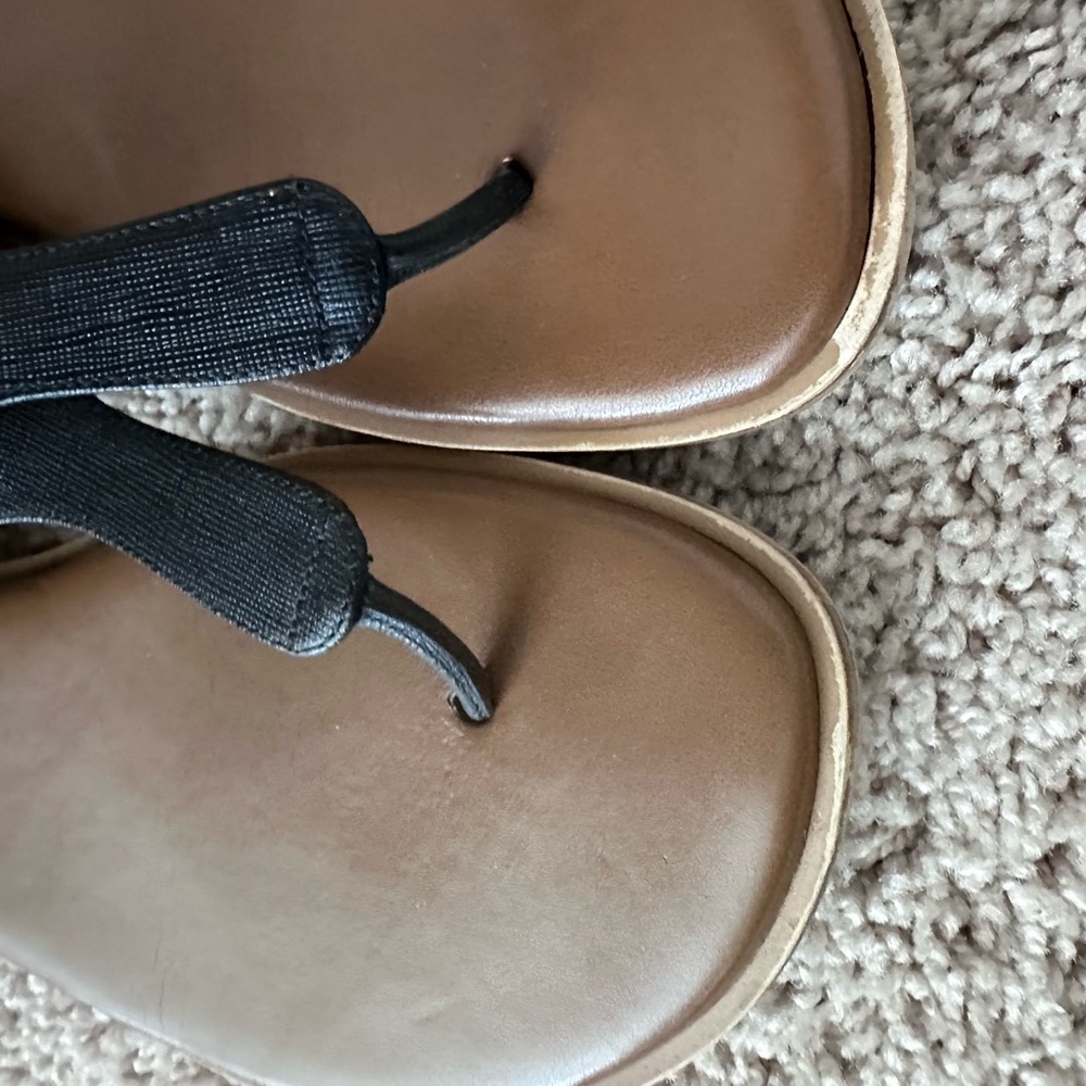 Michael Kors flat black sandals
